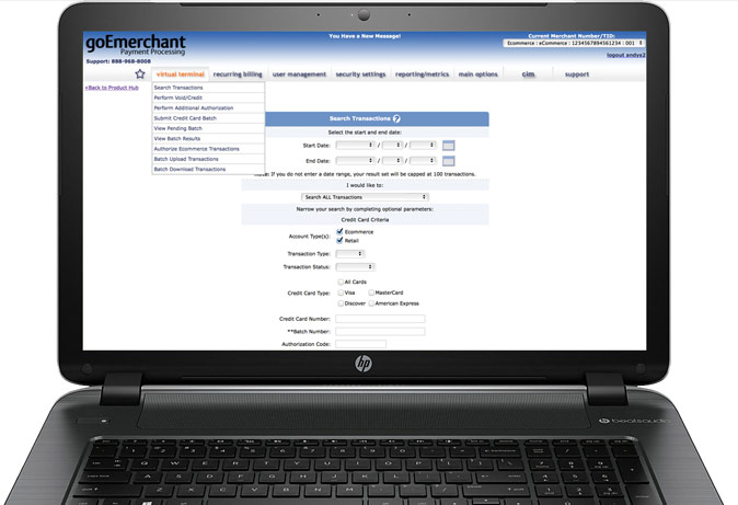 computer screen